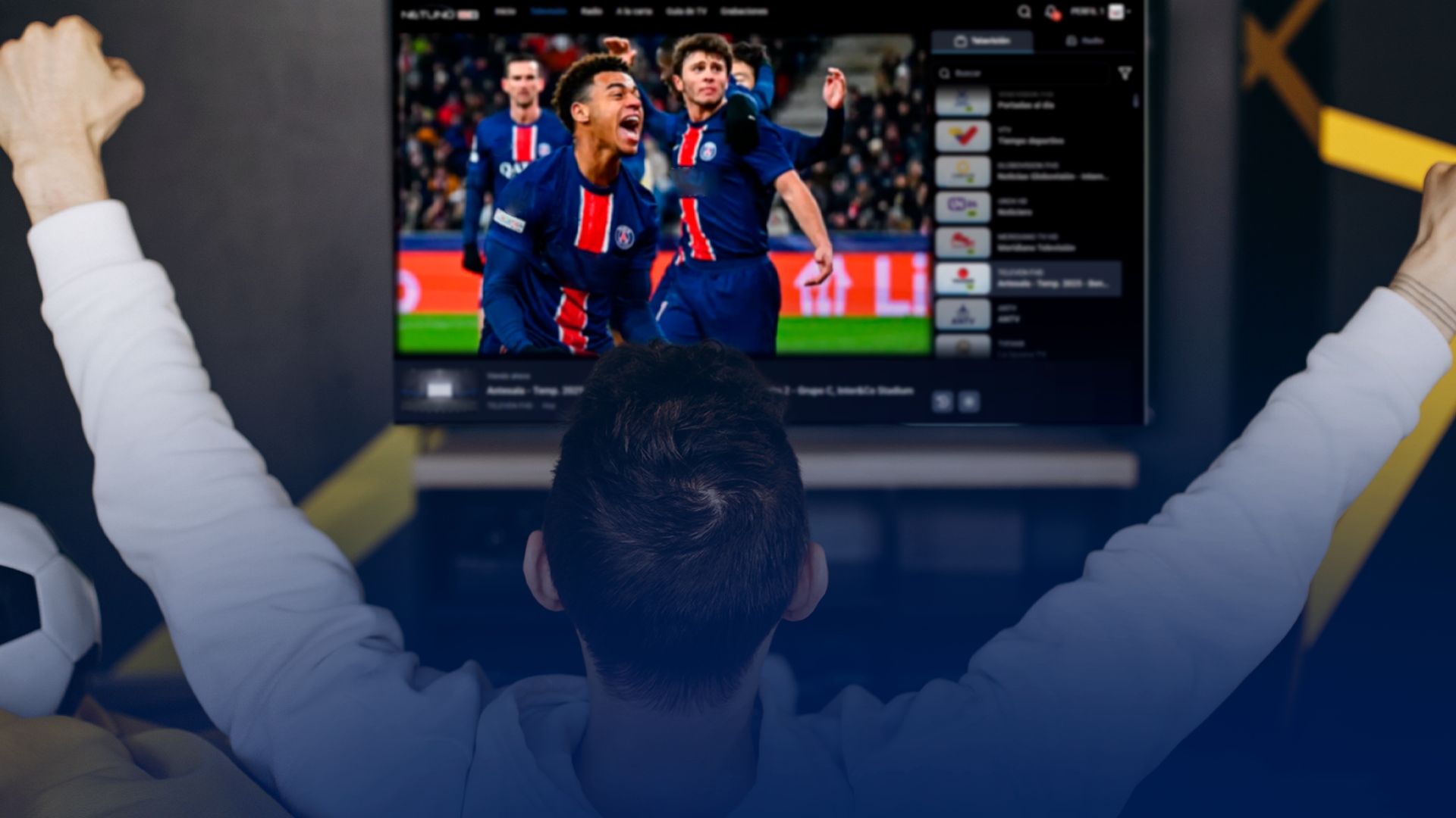 ¡Arranca la batalla por la gloria europea! Vive cada partido por NetUno GO