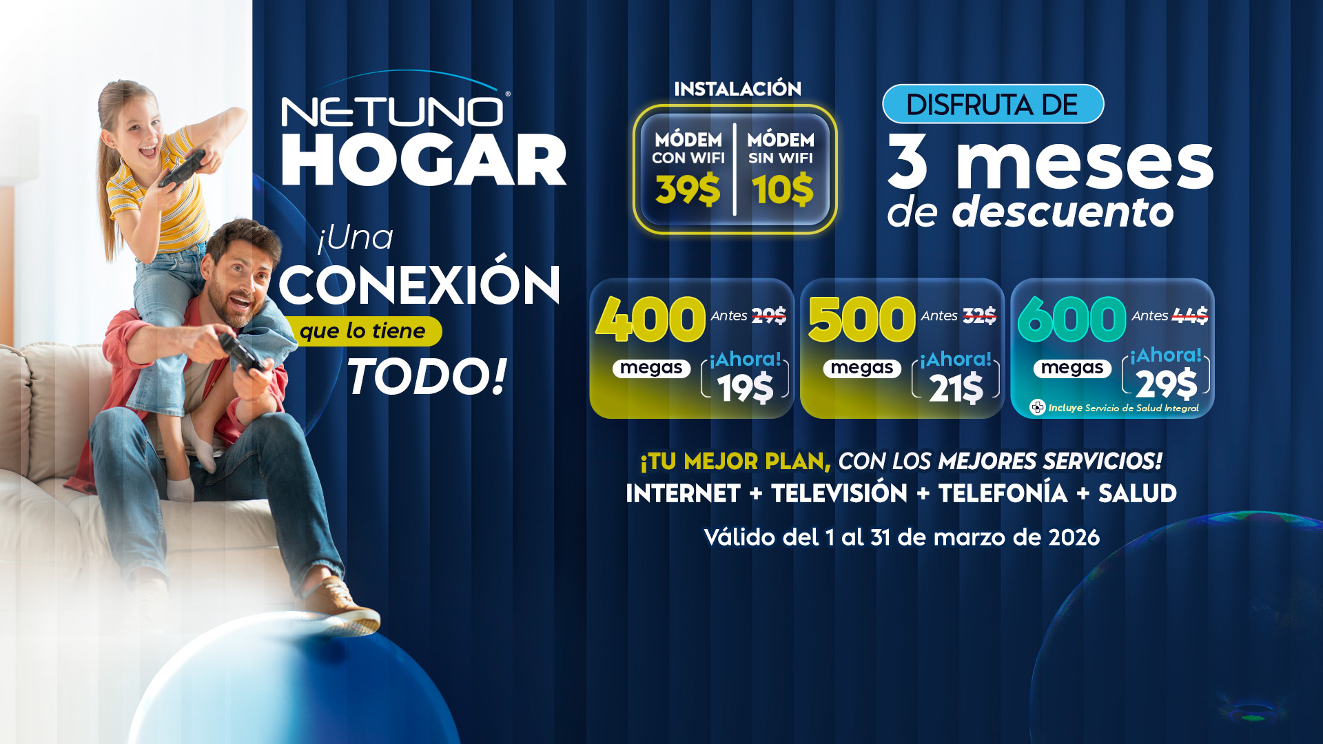 Campaña descuento Marzo 2026